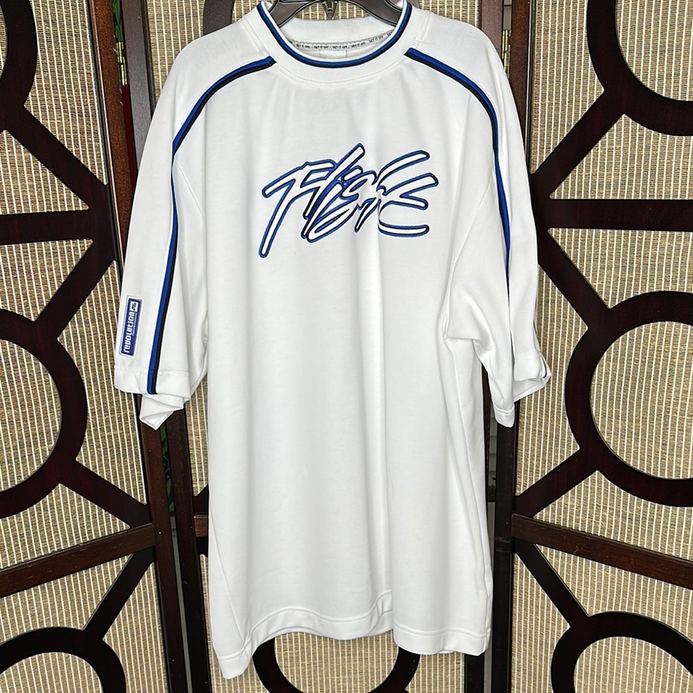Rare Vintage Y2K 2000s Nike Air Revolution Embroidered Set “If Off” Shirt Size L